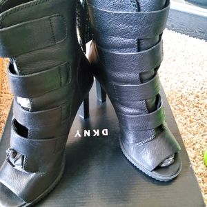 DKNY Women's leather bootie